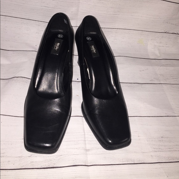 Mossimo leather upper heels Sz 8.5 - Picture 6 of 9